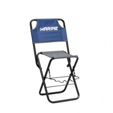 Silla Marine de Pesca Plegable 120kg c/Portacañas 