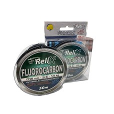 Fluorocarbono Relix 100% Invisible 0.12 Mm Para 3 Lbs