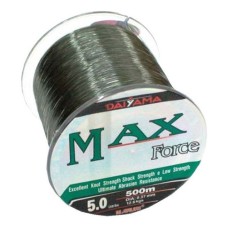 Monofilamento Max Force Verde Oscuro 500mts 0.23mm a 0.52mm