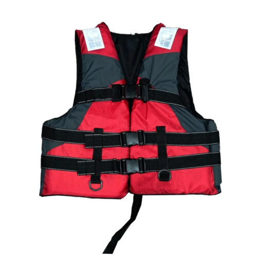 Chaleco Salvavidas con Bandas Reflectivas para Adulto CHA-XXL 130 kg C/Silbato