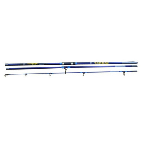 Caña Top Surf Rotativo Carbón Azul 3,60 3 T - 100-200 grs
