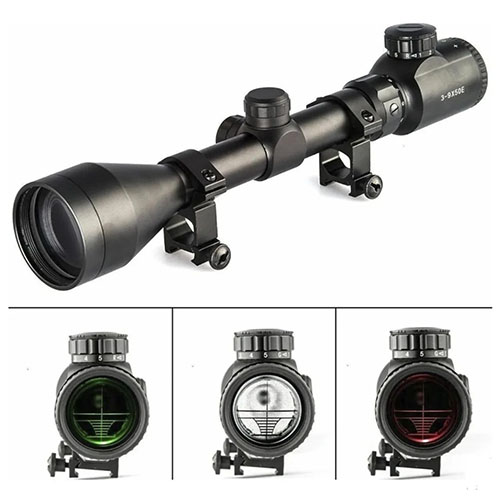 Mira Telescópica Roswell 3 - 9 x 50 con Retícula Iluminada.