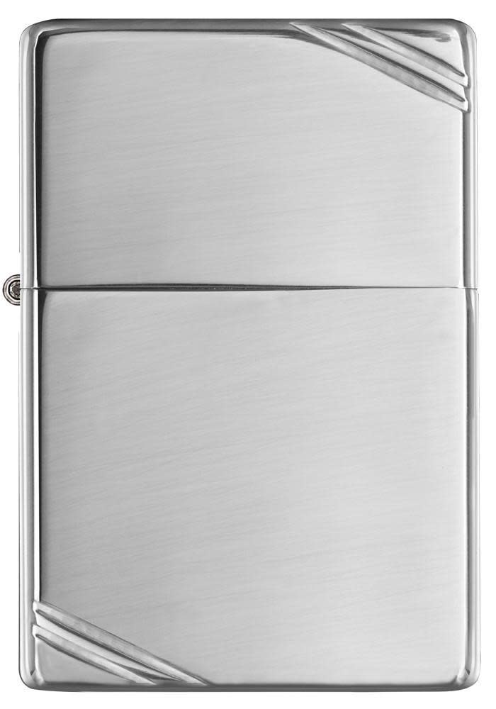 Encendedor Zippo High Polish Chrome Vintage with Slashes 260 2 Encendedor Zippo High Polish Chrome Vintage with Slashes 260 - vista 2