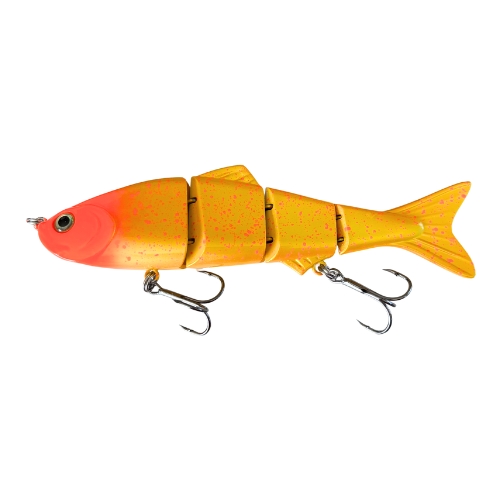 Señuelo Go Fishing Articulado Naranja con Amarillo