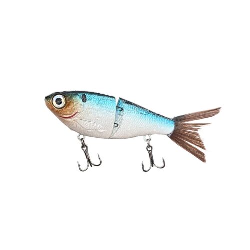 Señuelo Go Fishing Mojarrita con Cola Realista de Cerdas