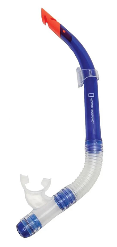 Tubo de Snorkel National Geographic Tunny 1 Azul