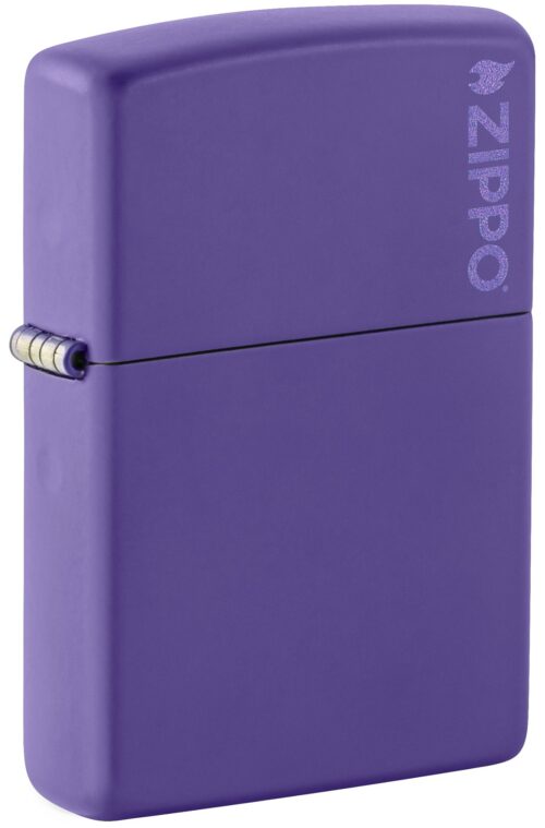 Encendedor Zippo Classic Purple Matte Zippo Logo 237ZL