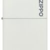 Encendedor Zippo Classic White Matte Zippo Logo 214ZL - vista 2