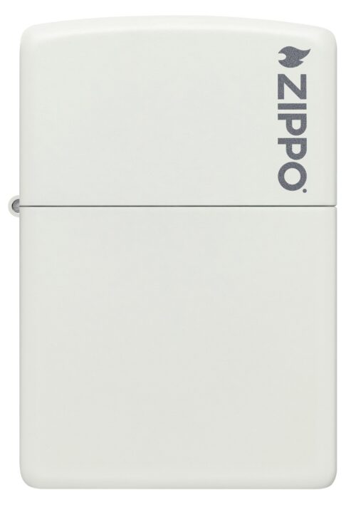Encendedor Zippo Classic White Matte Zippo Logo 214ZL - vista 2