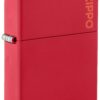Encendedor Zippo Classic Red Matte Zippo Logo 233ZL