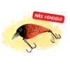 Señuelo Go Fishing Crankbait Paleta Corta CPC03 Negro y Naranja