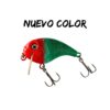 Señuelo Go Fishing Sub Superficie SUB11 Rojo con Verde (Zanahoria)