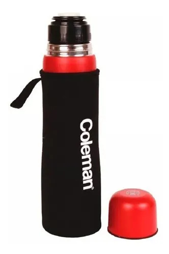 Termo Coleman 0.7 Lts. Acero Inoxidable con Funda