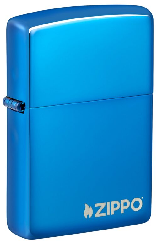 Encendedor Zippo Classic High Polish Blue Zippo Logo 20446ZL