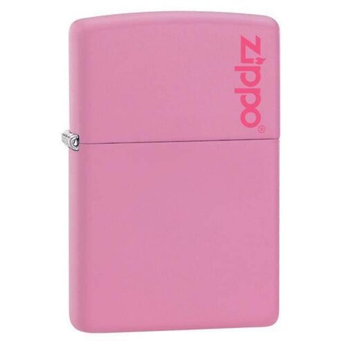 Encendedor Zippo Classic Pink Matte Zippo Logo 238ZL