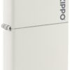 Encendedor Zippo Classic White Matte Zippo Logo 214ZL
