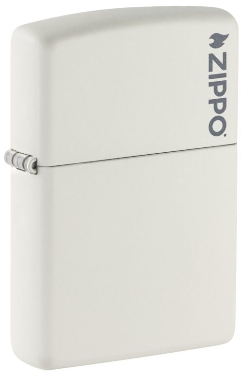 Encendedor Zippo Classic White Matte Zippo Logo 214ZL