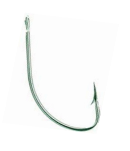 Anzuelo Mustad Crystal Nickel con Ojo en Blister
