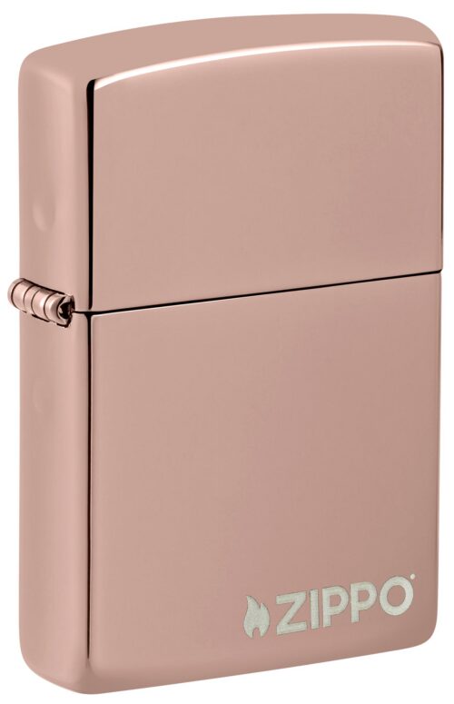 Encendedor Zippo Classic High Polish Rose Gold Zippo Logo 49190ZL