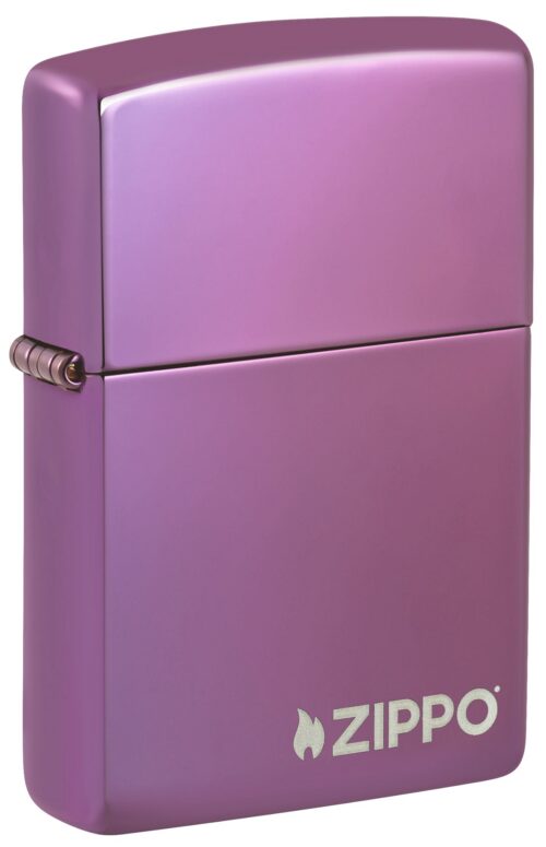 Encendedor Zippo Classic High Polish Purple Zippo Logo 24747ZL