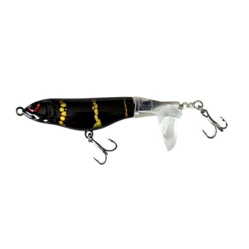 Señuelo Go Fishing Paseante con Hélice Negro