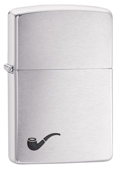 Encendedor Zippo Pipe Brushed Chrome 200PL