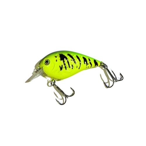 Señuelo Go Fishing Crankbait Paleta Corta CPC02 Verde Atigrado