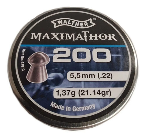 Munición Walther Maximathor Outdoor 5.5