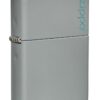 Encendedor Zippo Classic Flat Grey Zippo Logo 49452ZL