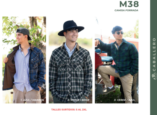 Camisa Forrada Mulita Campo M38