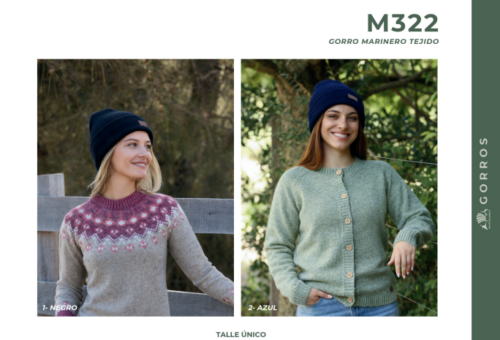 Gorro Marinero Tejido Mulita Campo M322