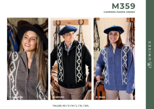 Campera Pampa Unisex Mulita Campo M359