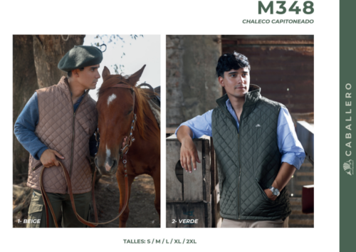 Chaleco Capitoneado Mulita Campo M348