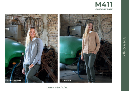 Cardigan Base Mulita Campo M411 Dama
