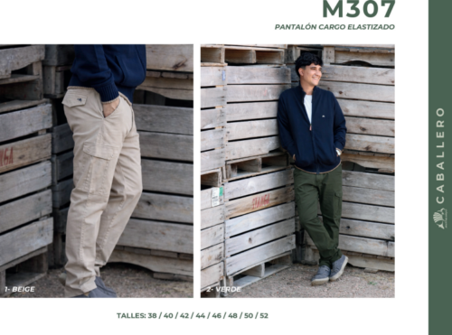 Pantalón Cargo Elastizado Mulita Campo M307
