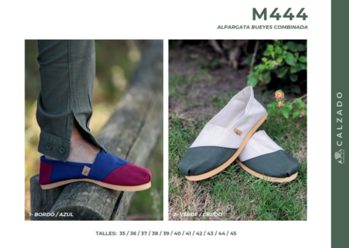 Alpargata Bueyes Combinada Mulita Campo M444