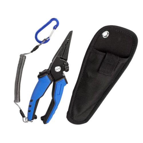 Pinza Go Fishing de Aluminio con Cortador para Multifilamento