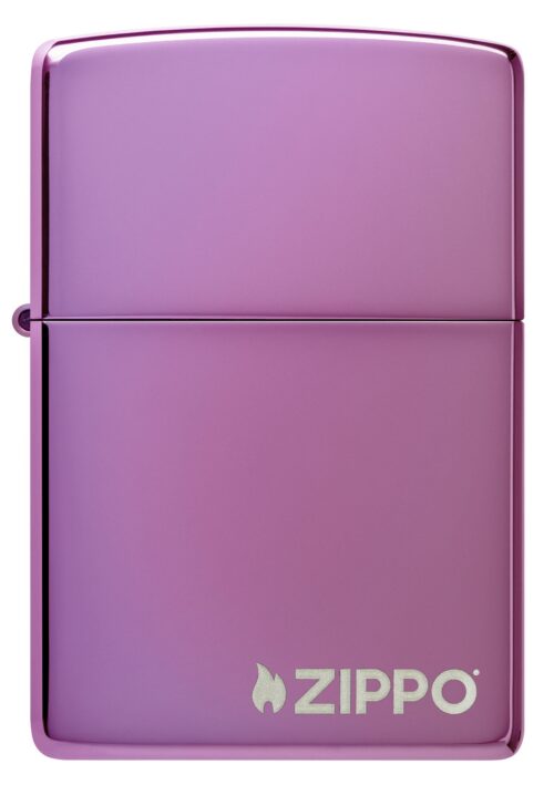 Encendedor Zippo Classic High Polish Purple Zippo Logo 24747ZL - vista 2