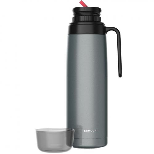 Termo Revolution Termolar 1 Lts. Inoxidable Gris