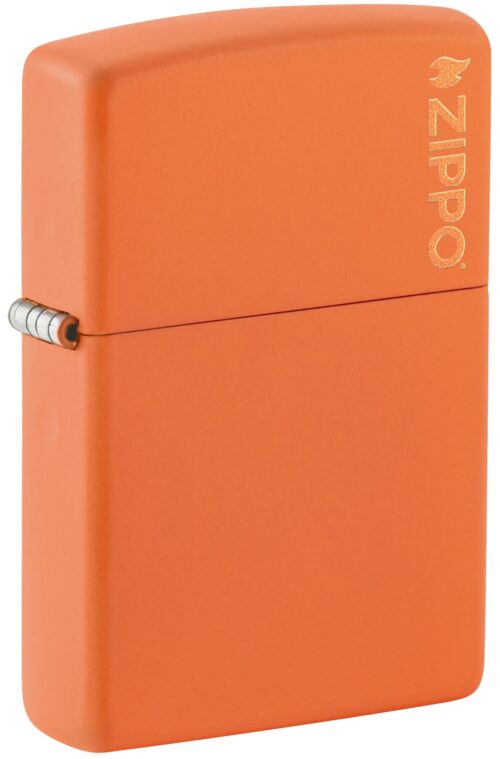 Encendedor Zippo Classic Orange Matte Zippo Logo 231ZL