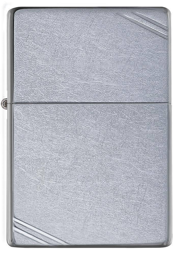 Encendedor Zippo Street Chrome Vintage with Slashes 267 2 Encendedor Zippo Street Chrome Vintage with Slashes 267 - vista 2