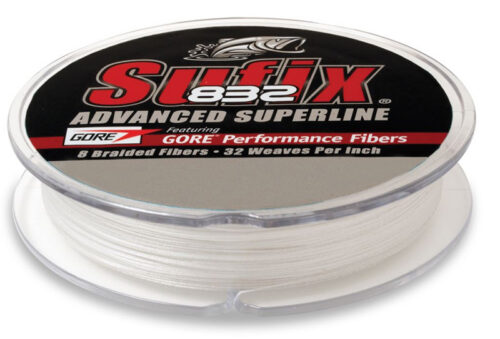 Multifilamento Sufix 832 Amarillo 0.13mm a 0.48mm 120mts.