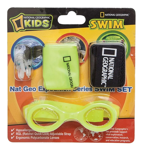 Set 4 Piezas de Baño National Geographic para Niños