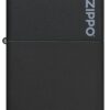 Encendedor Zippo Classic Black Matte with Zippo Logo 218ZL - vista 2