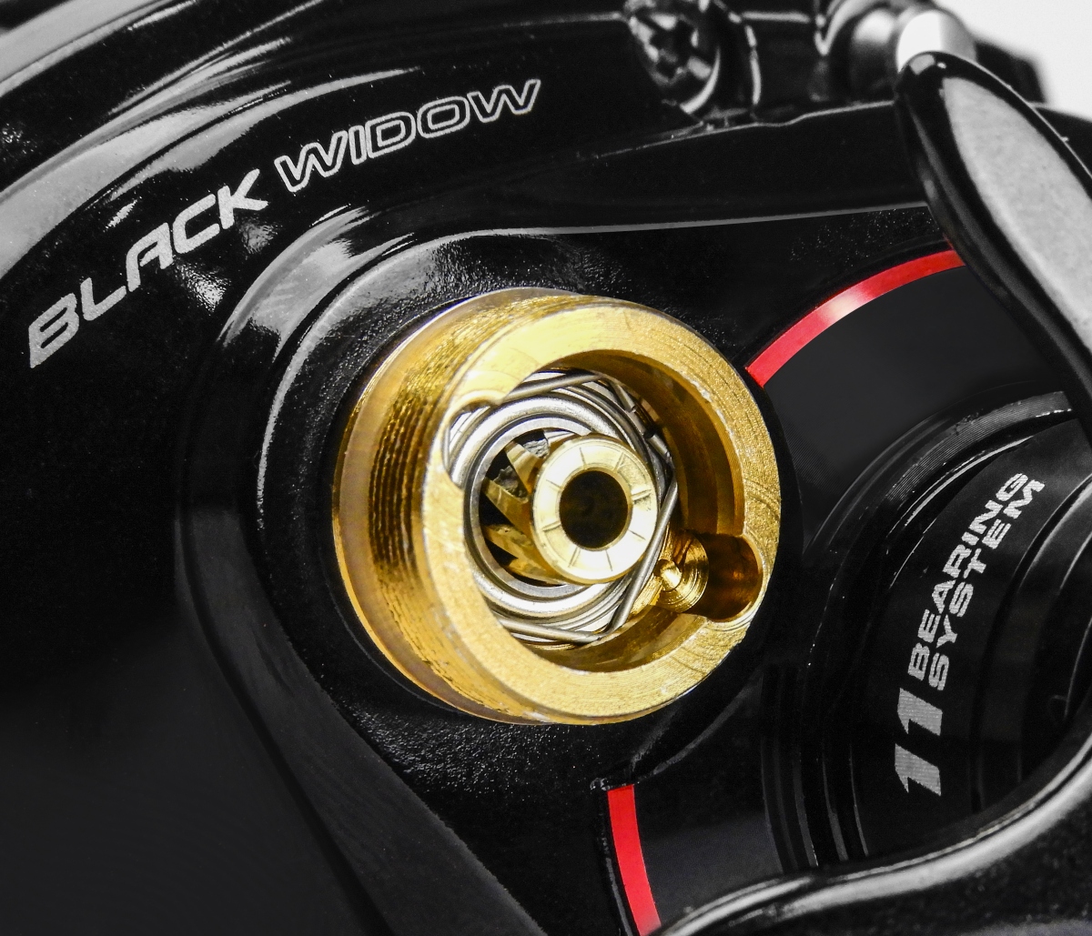 Reel Perfil Bajo Marine Lubina Black Widow SHI GTX 11bbs 2 Reel Perfil Bajo Marine Lubina Black Widow SHI GTX 11bbs - Imagen 2