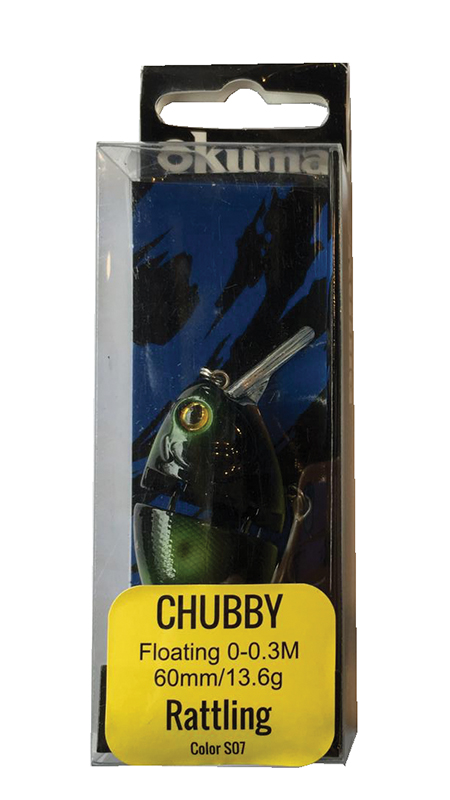 Señuelo Pez Okuma Articulado Chubby S07