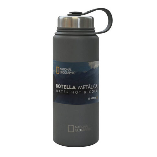 Botella National Geographic Metálica tapa Metálica BMNG10