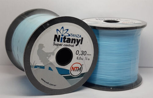 Monofilamento en Bobina Nitanyl Celeste Pastel 0.30mm a 0.70mm