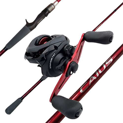 Combo Shimano Caius 2.10 en 2 tramos para Baitcasting 10-20lbrs.