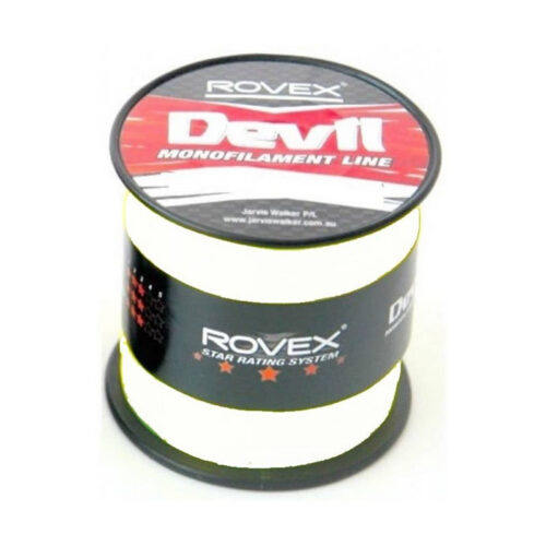Monofilamento en Bobina Rovex Devil Transparente 0.35mm a 0.70mm